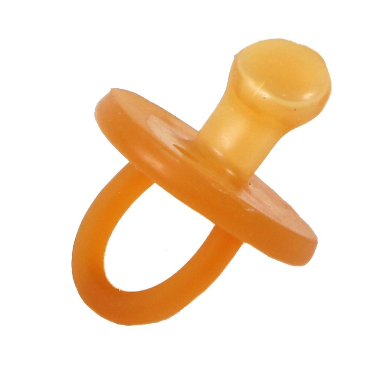 SWEETIE Rubber Pacifier Natural Rubber Pacifier Orthodontic 1 Count Original Natural Rubber Pacifier (6-12 Medium) - Image 4