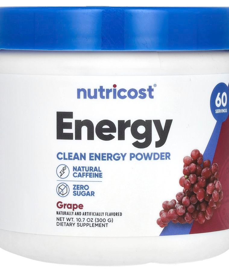 Energy Clean Energy Powder Grape 10.7 oz (300 g)