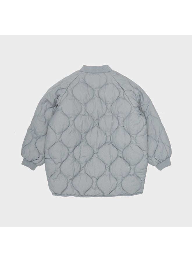 Zara Stylish Kids' Thick Embossed Warm Versatile Casual Jacket - Image 3