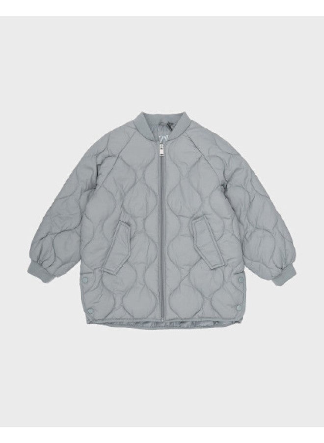 Zara Stylish Kids' Thick Embossed Warm Versatile Casual Jacket - Image 1