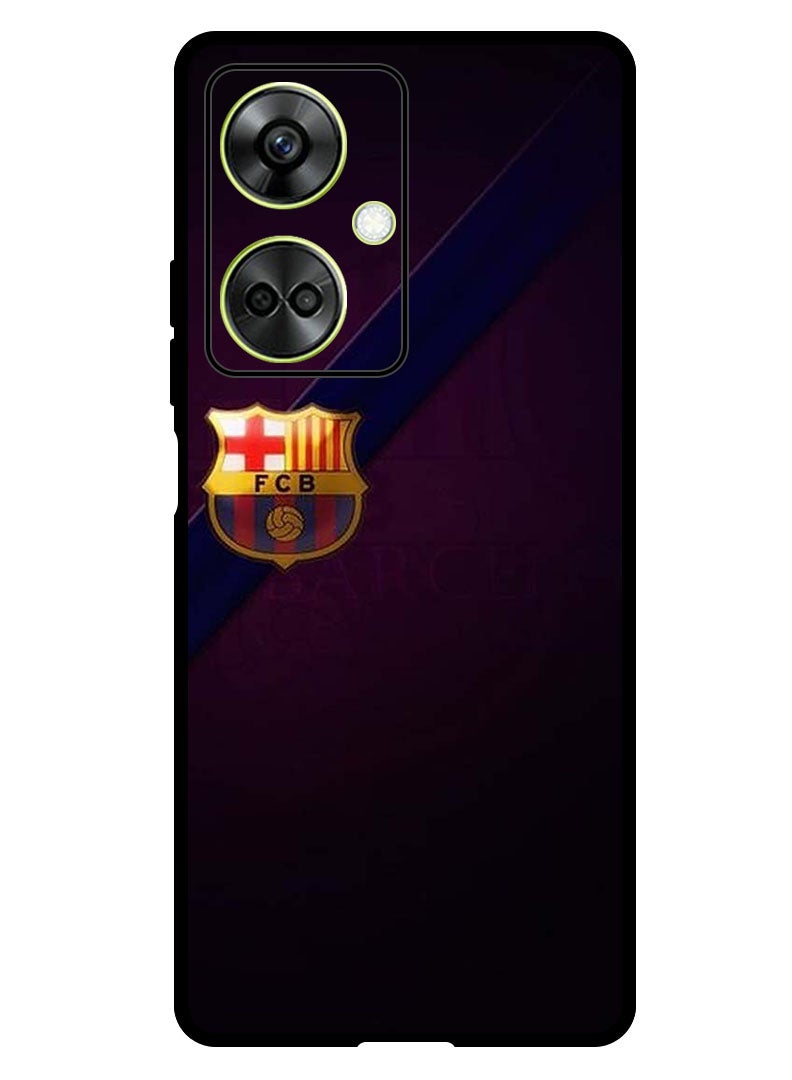 Theodor Protective Case Anti Scratch Shock Proof Bumper Cover For OnePlus Nord CE 3 Minimal Barca Logo - Image 1