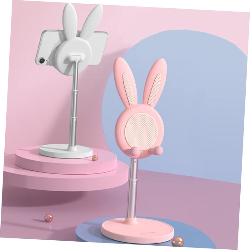 Adjustable Phone Stand Portable Desktop Holder Non Slip Design with Charging Slot for Home Office - Image 4