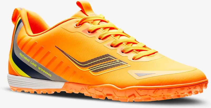 Lescon Nitrox Phosphor Orange Men's Astroturf Field Shoes