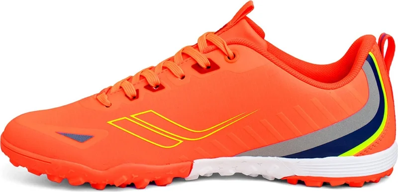 Lescon Nitrox Phosphor Orange Men's Astroturf Field Shoes
