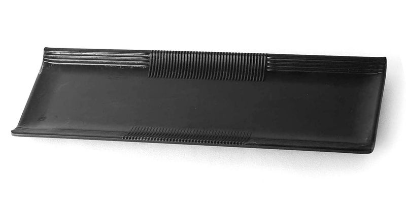 LOGRO Black Melamine Serving Rectangular Tray for Kitchen, Dining, Serving and Desk Tray(Pack of 1piece) - Image 2