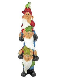 Design Toscano QM2360300 Tower of Three Outdoor Garden Funny Lawn Gnome Statues, Multicolored - pzsku/Z953FAF92C444A930F711Z/45/_/1692874757/fd0285ff-203b-491c-a47d-0103a03f6547