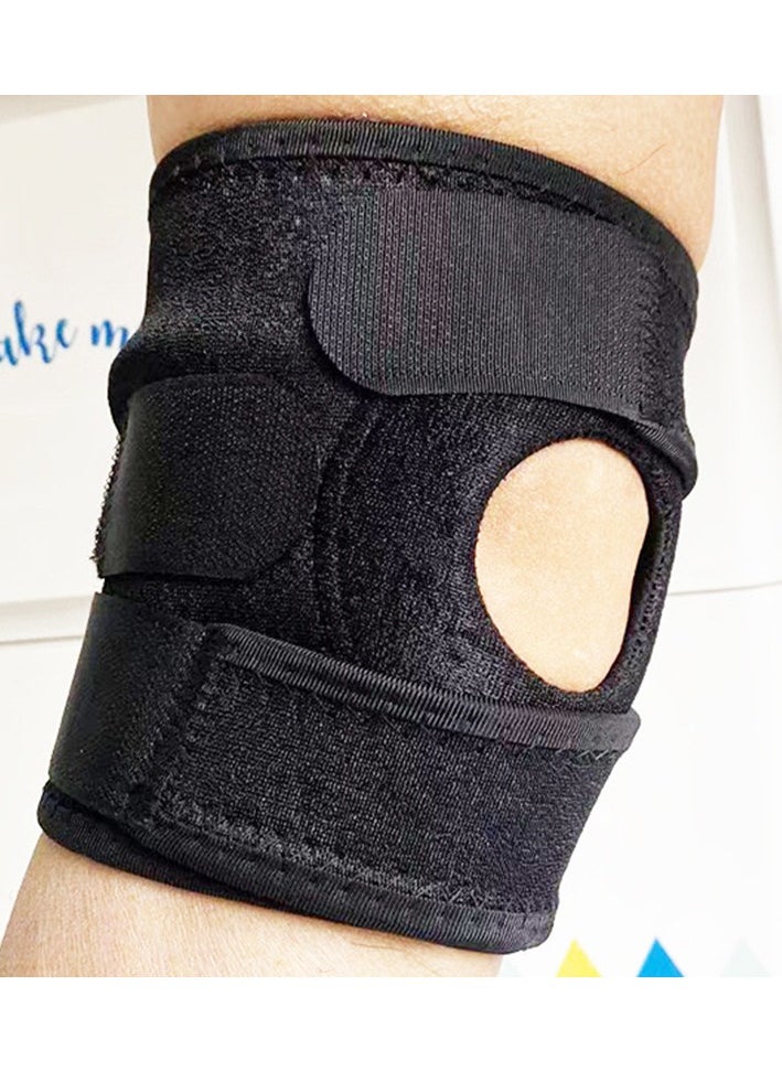 JoyousSto 2 pcs Professional Knee Brace Knee Pad with Side Stabilizer and Patella Gel Pad Adjustable Compression Knee Support Brace for Knee Pain Relief, Meniscus Tear, ACL, MCL Arthritis, Joint Pain Relief, Injury Recovery  - Image 3