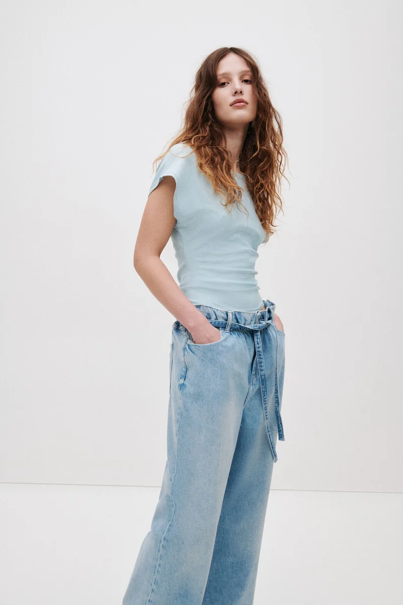 H&M Boat-neck top