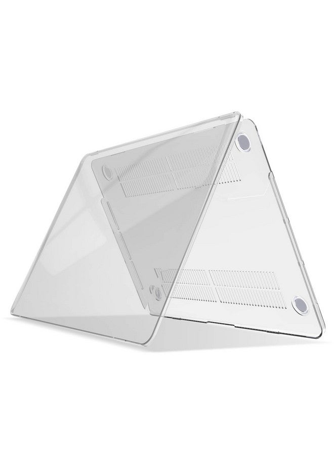 آي بينزر جراب IBENZER متوافق مع جراب MacBook Pro 13 بوصة M2 2025 2024 2025-2016 M1 A2338 A2289 A2251 A2159 A1989 A1706 A1708، جراب صلب وغطاء لوحة مفاتيح لجهاز Mac Pro 13، شفاف للغاية، T13CYCL+1A - Image 4