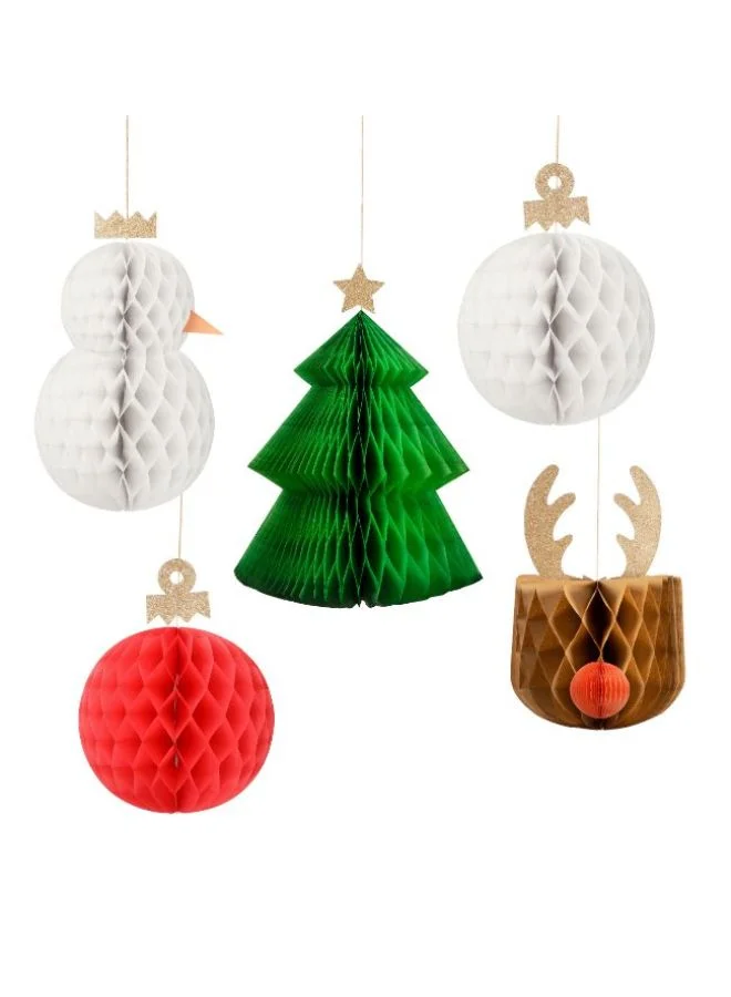 Meri Meri Large Hanging Honeycomb Decorations