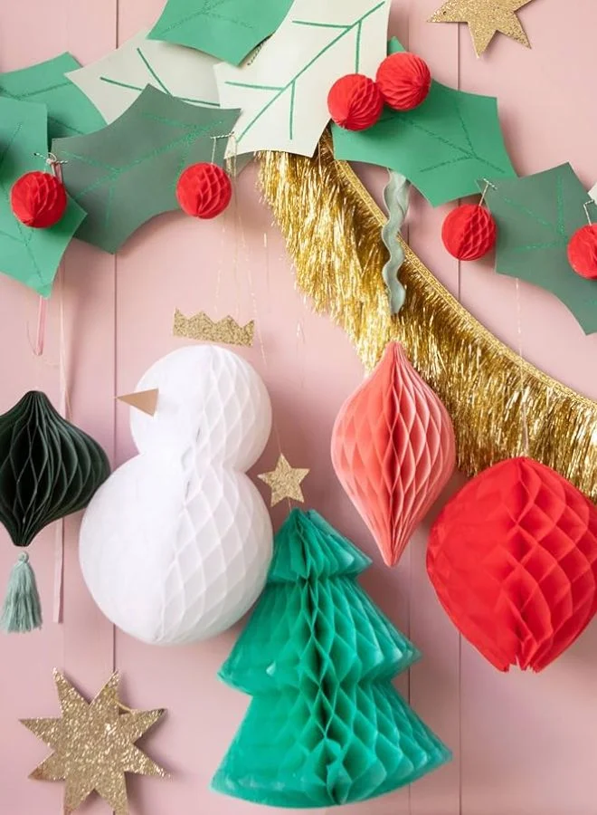 Meri Meri Large Hanging Honeycomb Decorations