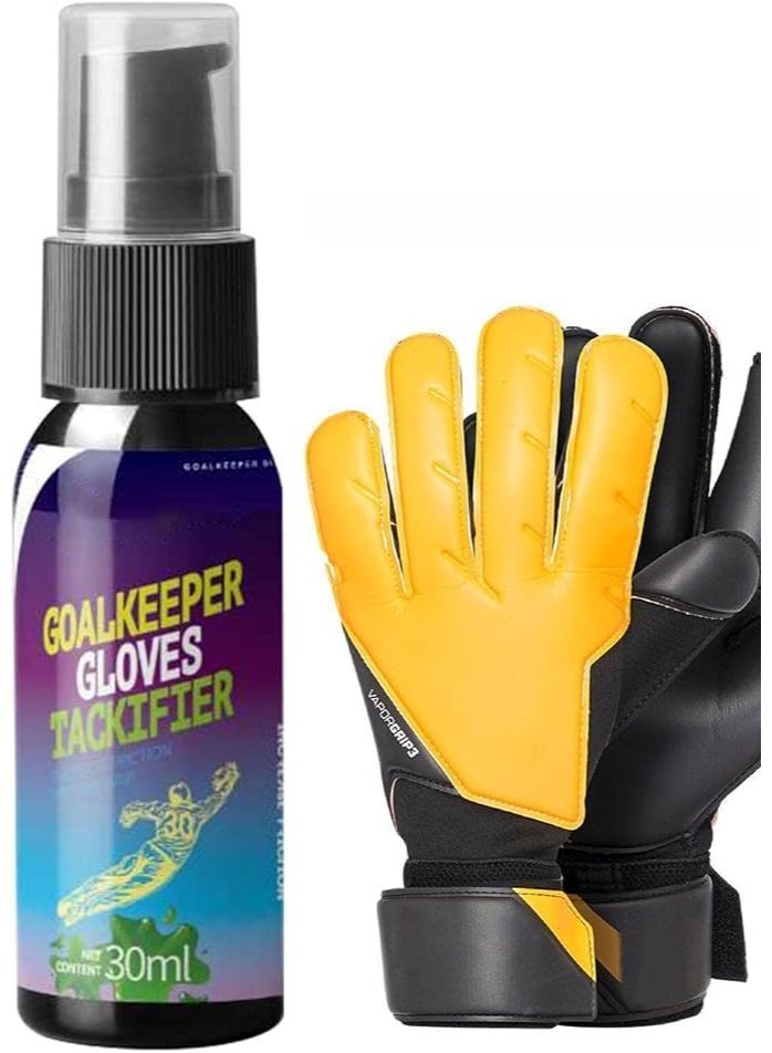Fit Goalkeeper Gloves Tackifier Spray 30ml Professional Grip Enhancer for Wet and Dry Conditions - Image 2