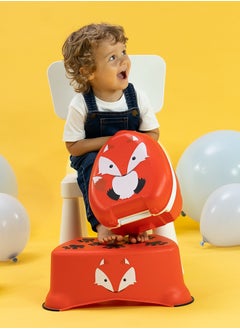 My Carry Potty Portable, Leak-Proof Kids Potty With Secure Lock And Comfy Seat – Adorable Fox Design  - Image 5