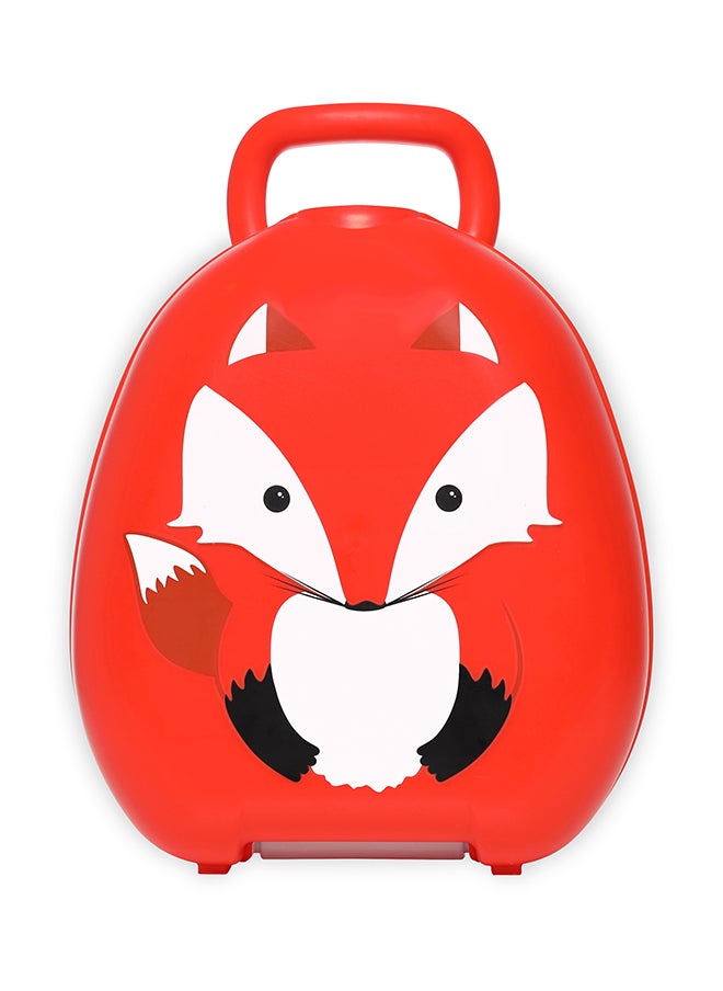 My Carry Potty Portable, Leak-Proof Kids Potty With Secure Lock And Comfy Seat – Adorable Fox Design  - Image 2