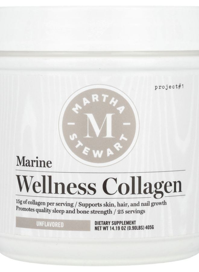 Martha Stewart Wellness Marine Wellness Collagen Unflavored 14.19 oz (405 g) - Image 1