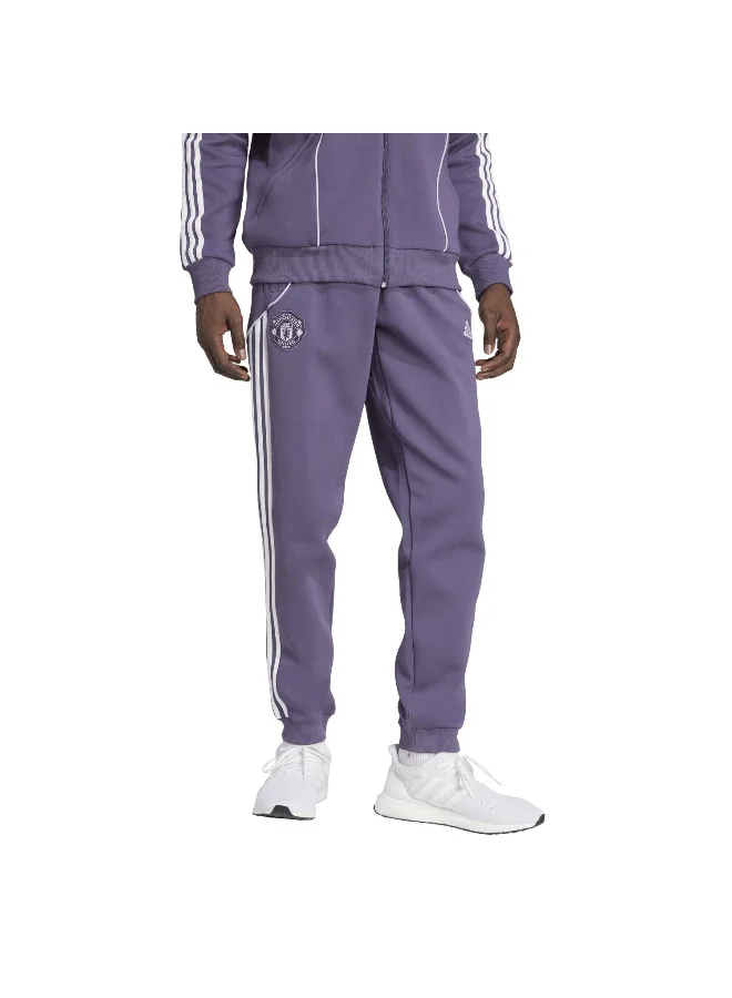 adidas Mufc Ubp Dkpn Purple Football Pants For Men XS