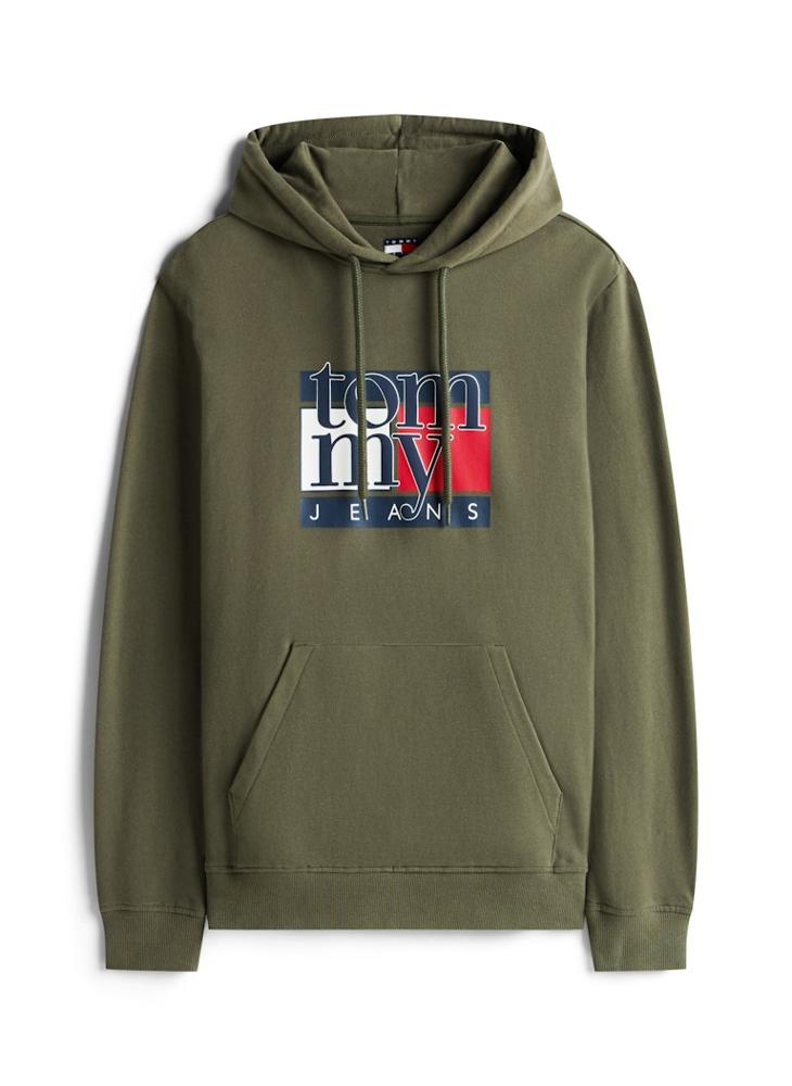 TOMMY JEANS Flag Logo Terry Hoody - Image 5