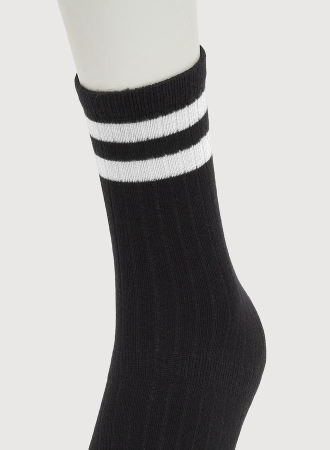 Styli Set of 3 - Crew Striped Socks  - Image 3