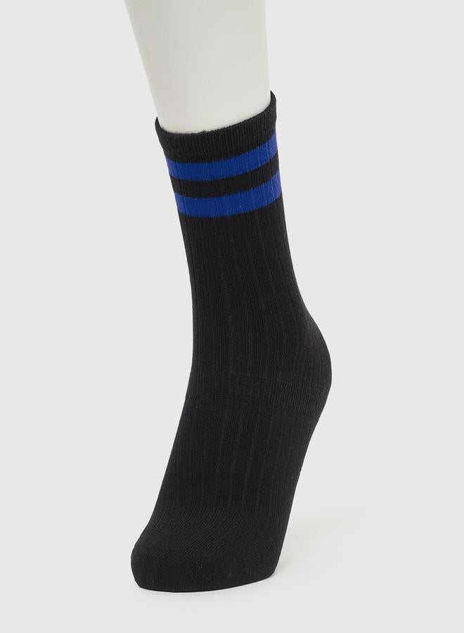 Styli Set of 3 - Crew Striped Socks  - Image 4