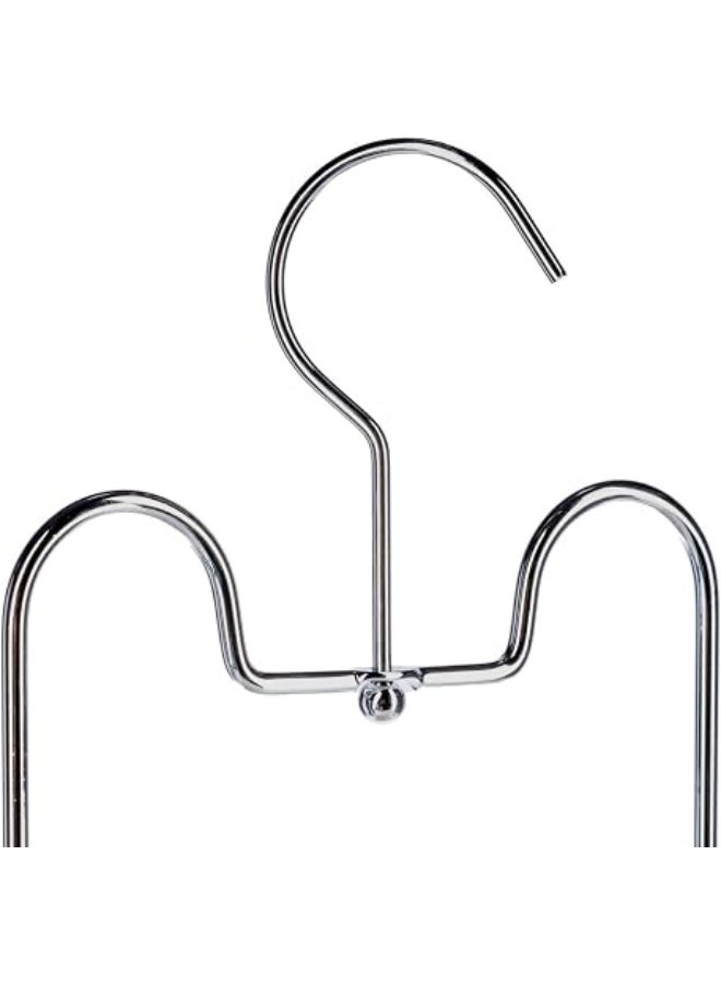 Stainless steel hanging Bathroom Shelf 2 Levels 25 x 41 cm - Image 5