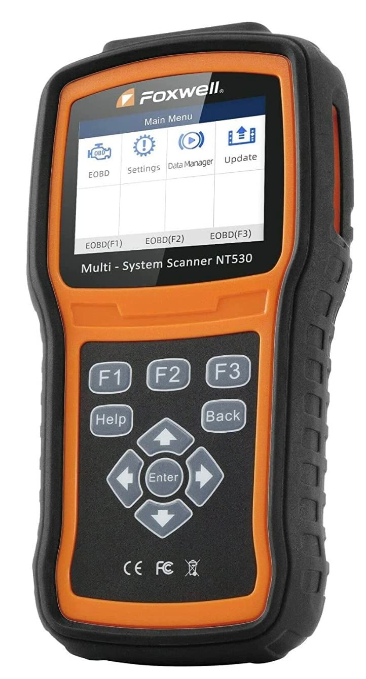 FOXWELL NT530 for Porsche - All Systems, All Maintenance Service - Bidirectional Diagnostic Scan Tool OBD2 Scanner Automotive Code Reader ABS Bleed SRS Airbag SAS TPMS TPS EPB Oil Reset CKP - Image 1