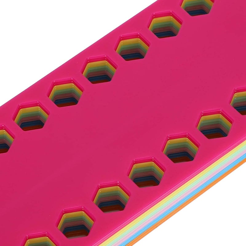 klarako 12pcs Cross Stitch Thread Holder Embroidery Floss Organizer Needlework Project Card with Label Tags for Cotton Thread Craft DIY Sewing Storage - Image 5