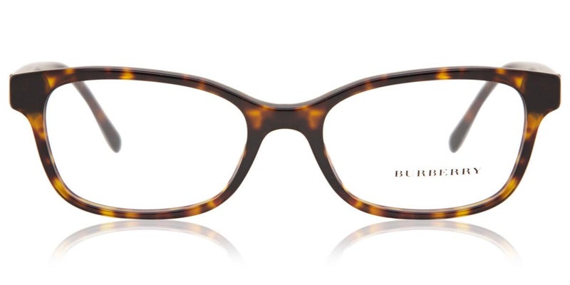 Burberry Women's Optical Frame Acetate Havana Frame/Transparent Lens Non-Polarized Glasses 52 0 - Image 1