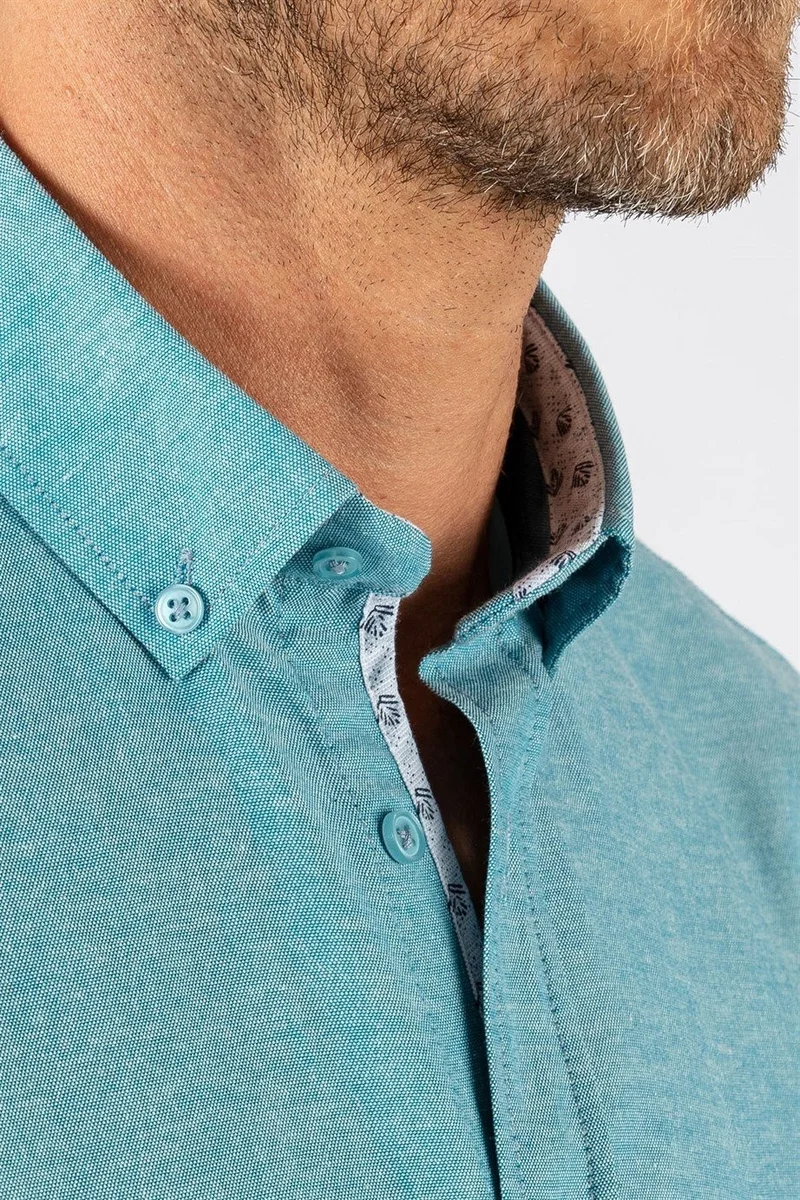 Tudors Classic Fit Relaxed Cut Poplin Oxford Men's Shirt