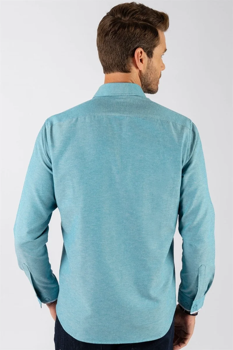 Tudors Classic Fit Relaxed Cut Poplin Oxford Men's Shirt