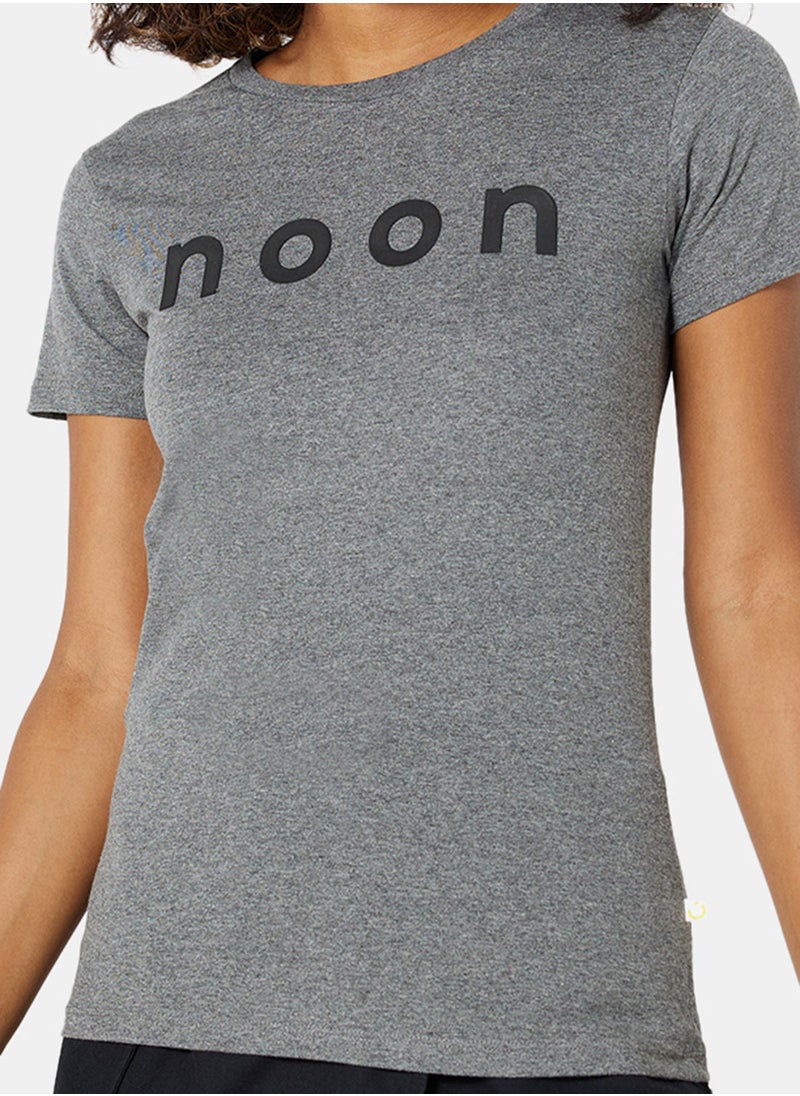 Noon Merch Women's Noon Merchandise T-Shirts with Logo Print  - Image 5