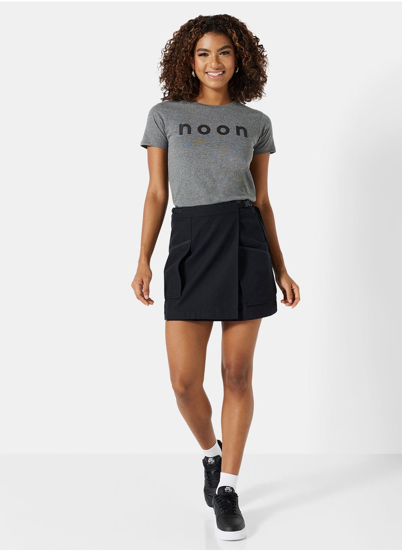 Noon Merch Women's Noon Merchandise T-Shirts with Logo Print  - Image 4