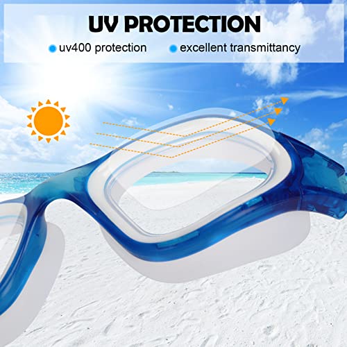 WIN.MAX Polarized Swimming Goggles Swim Pool Goggles Anti Fog Anti UV No Leakage Clear Vision for Men Women Adults Teenagers - Image 5