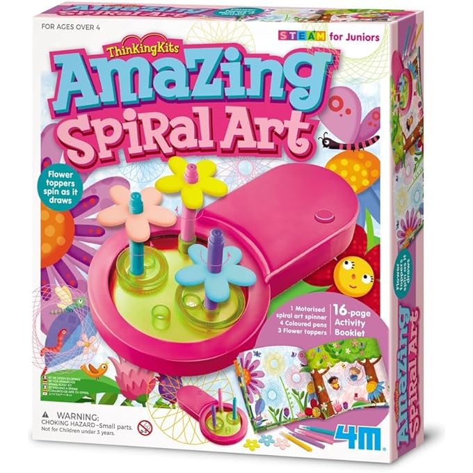 4M مجموعات التفكير / الفن الحلزوني المذهل
