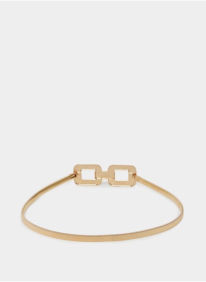 Styli Metallic Buckle Detail Belt  - Image 4