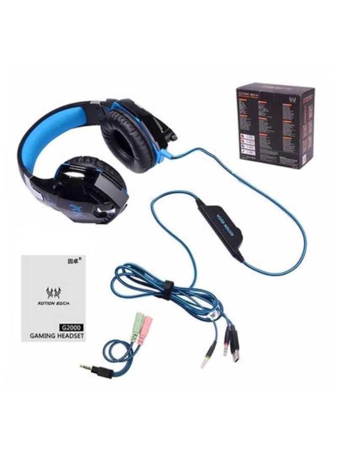 ACLIX Stereo Surround Headphone for Xbox One/PS4/PC Black/Blue - Image 4