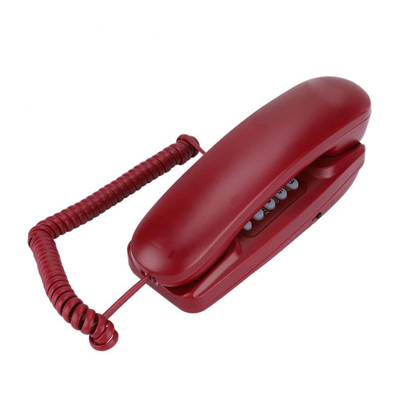 Mont Mall Fixed Phone White Compact Latest Function Hotel Home Office Black - Image 5