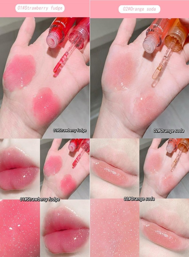 Gege Bear Fruit Extract Moist Lip Oil | Natural Moisturizer & Tint Hybrid for Dry Lips | Shiny Finish Lip Treatment | Lightweight, Non-Sticky, Long-Lasting Lip Care for All Skin Tones (05 Magic Black Chocolate, 2.5g) - Image 3