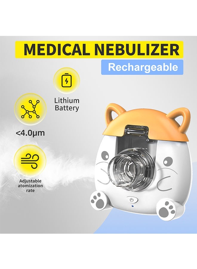 GD Baby Nebulizer, Ultra-Quiet Handheld Nebulizer with Mask + Diffuser, Portbale Mesh Nebulizer for Congestion Flu Relief - Image 4