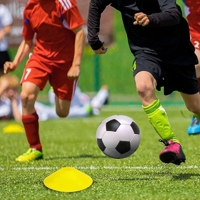 Gmefvr Cones Set |Space Marker| - Agility Soccer Cones for Training, Football, Kids, Sports, Field Cone Markers (20) - Image 4
