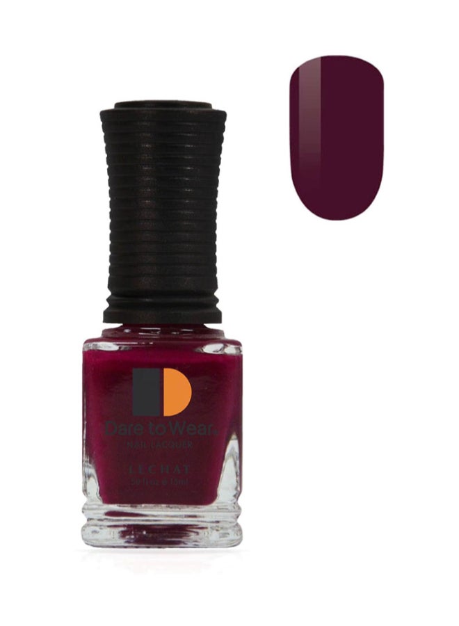 Lechat Nail Polish Super Shine Long Wear Lacquer Quick Drying Nail Color Resists Chips Fading Lasts Up To 3 Weeks Precise Application In One Stroke Nail Paint Divine Wine Dw185