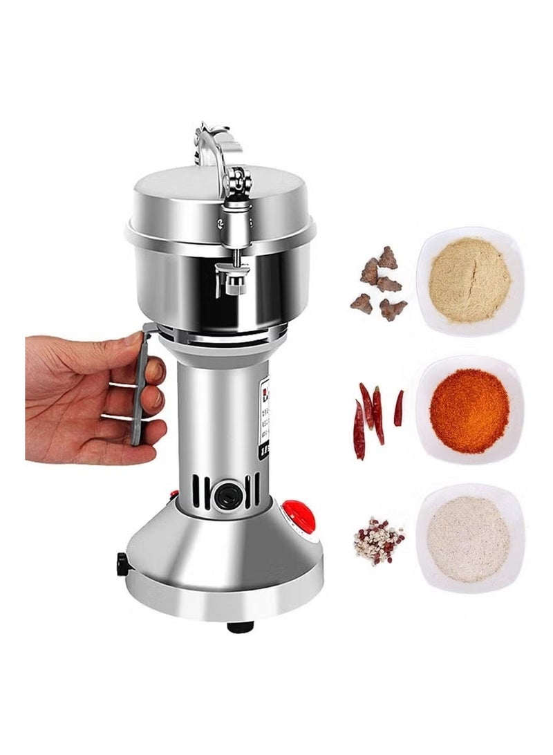 Electric High-Speed Grinder Stainless Steel Powder Mill For Spices, Herbs & Grains 250g - Image 1