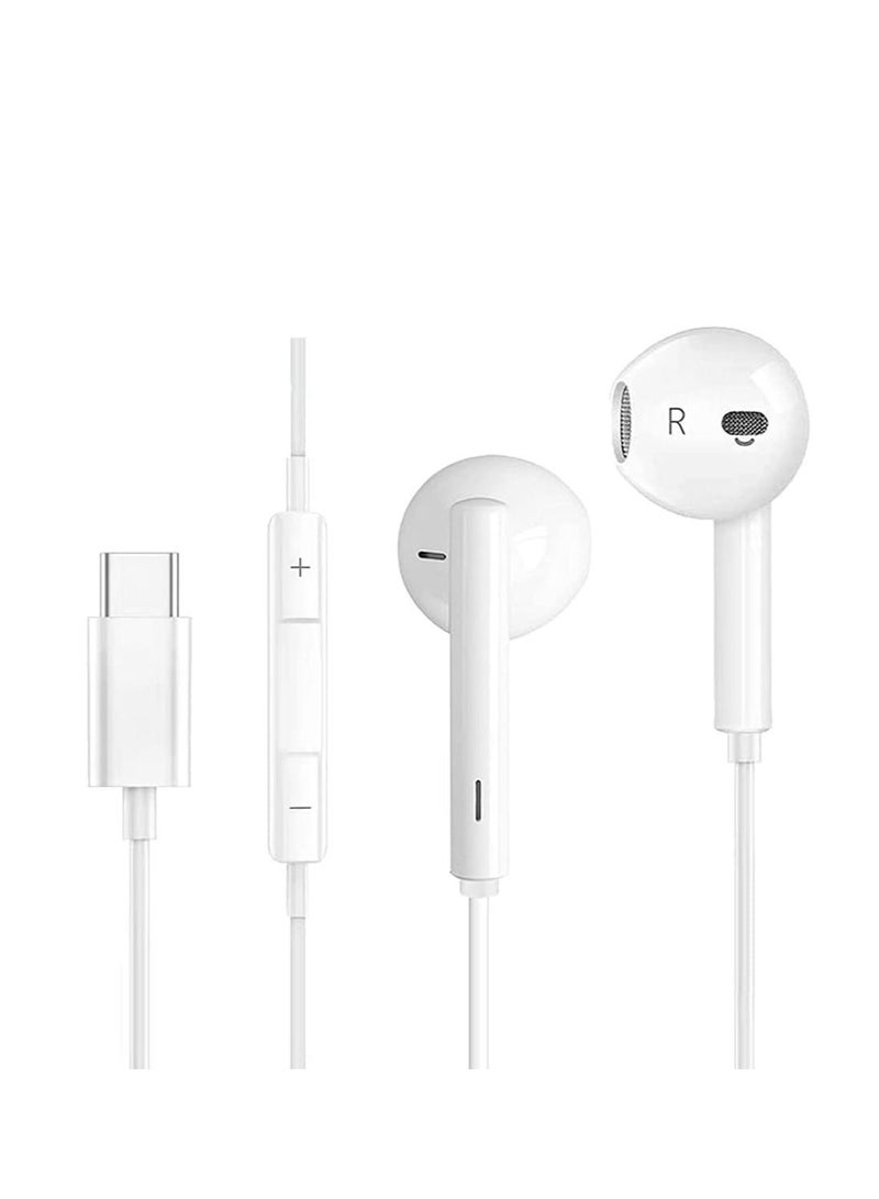 USB C Headphones, in-Ear USB C Earbuds with Microphone & Remote Control Noise Cancelling Wired Type C Earphones, Compatible with Android Smartphone Galaxy S25/S24/S23/S22/S21/S20/Note 20/A56/A55/A54/A17/A16/A14/A16/A15/Pixel 10/9/ 8/8A/7/6/6A/5, Huawei P70/P60/P50/P40  - Image 1