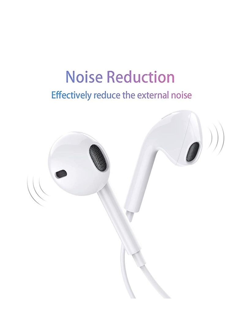 USB C Headphones, in-Ear USB C Earbuds with Microphone & Remote Control Noise Cancelling Wired Type C Earphones, Compatible with Android Smartphone Galaxy S25/S24/S23/S22/S21/S20/Note 20/A56/A55/A54/A17/A16/A14/A16/A15/Pixel 10/9/ 8/8A/7/6/6A/5, Huawei P70/P60/P50/P40  - Image 2