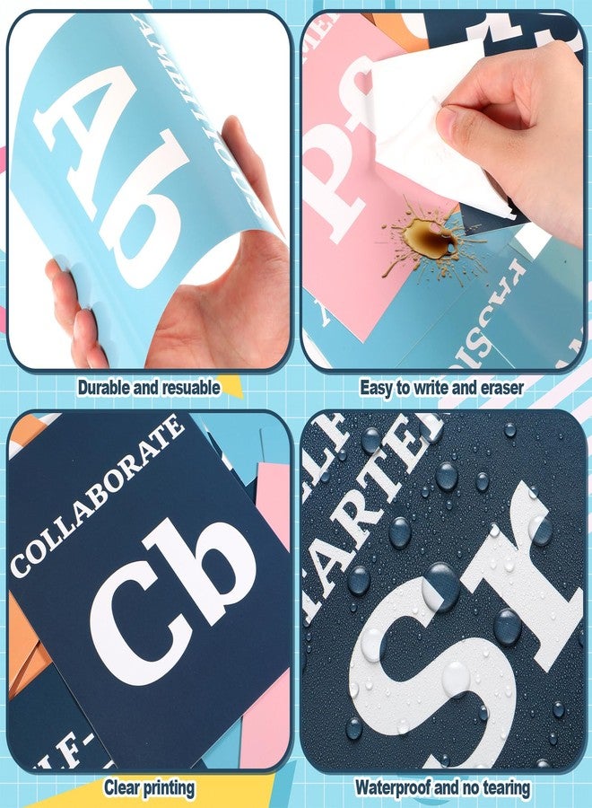 Funrous Periodic Table of Elements Bulletin Board Decorations Set Science Elements Classroom Decor Chemistry Laboratory Paper Cutouts for High School Bedroom Science Teacher Wall Party Supplies - Image 3