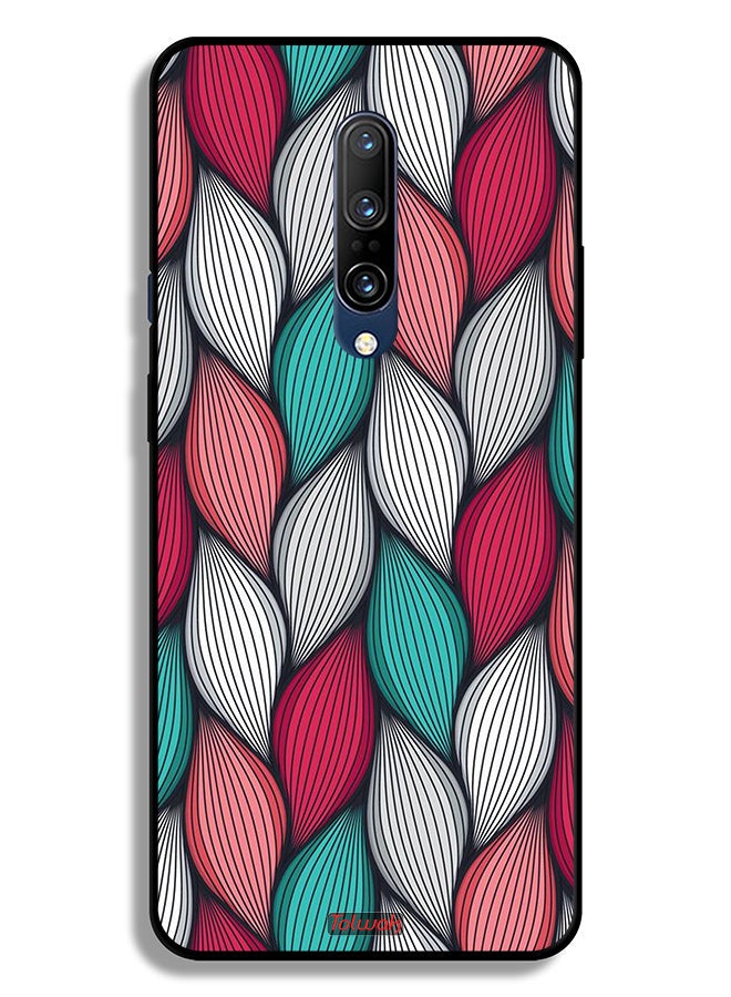 Tolwak OnePlus 7 Pro Protective Case Cover Feather Pattern - Image 2