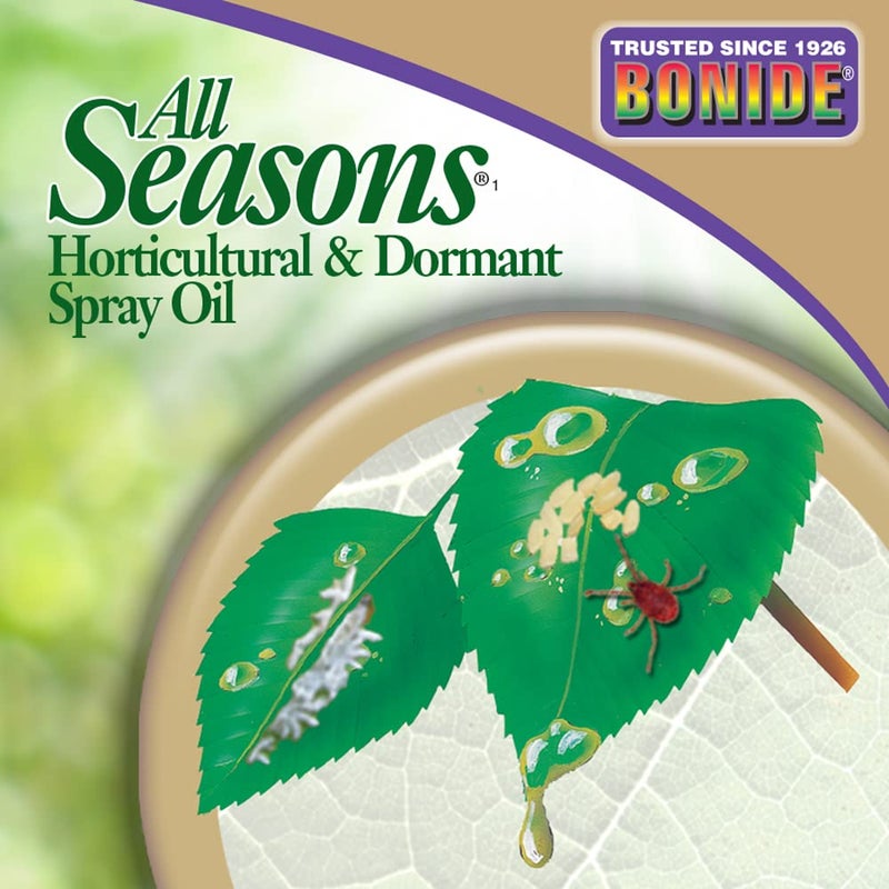 Bonide Bonide All Season Horticultural & Dormant Spray Oil, 32 oz Ready-to-Use Spray, Disease Prevention and Insect Killer for Organic Gardening  - Image 5