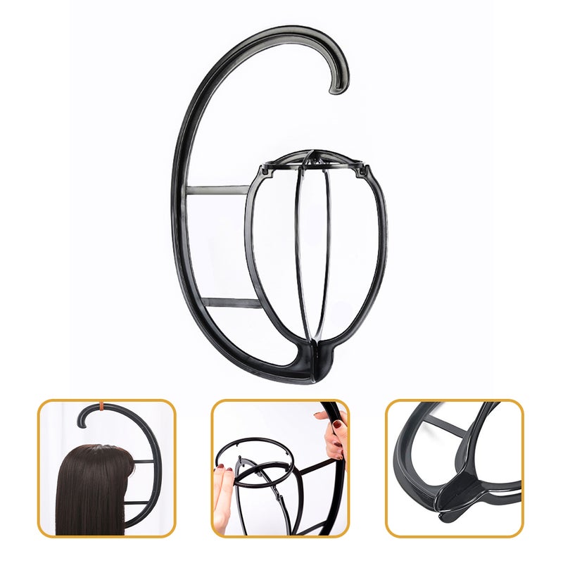 12 pcs Wig Holder Wig Hanger Detachable Wig Hanging Stand Wig Display Holder - Image 1