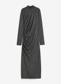 H&M Ruched Knit Dress