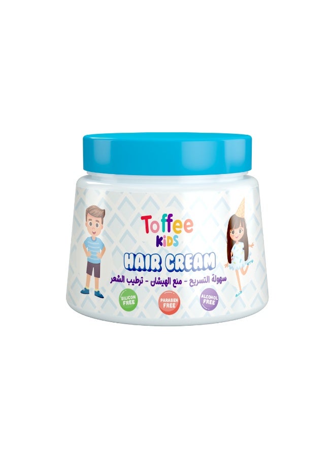 Toffee Toffee Kids Hair Cream - Easy Combing, Anti-Frizz & Moisturizing  For All Hair Type 200 ML - Image 1