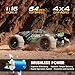 HAIBOXING 16890SA 116 Scale 4WD Brushless RC Truck Max 40 MPH Fast RC Cars All Terrains RC Car with Independent ESC 4X4 OffRoad SemiTruck for Boys and Adults 3S Battery Applicable not Included - Image 2